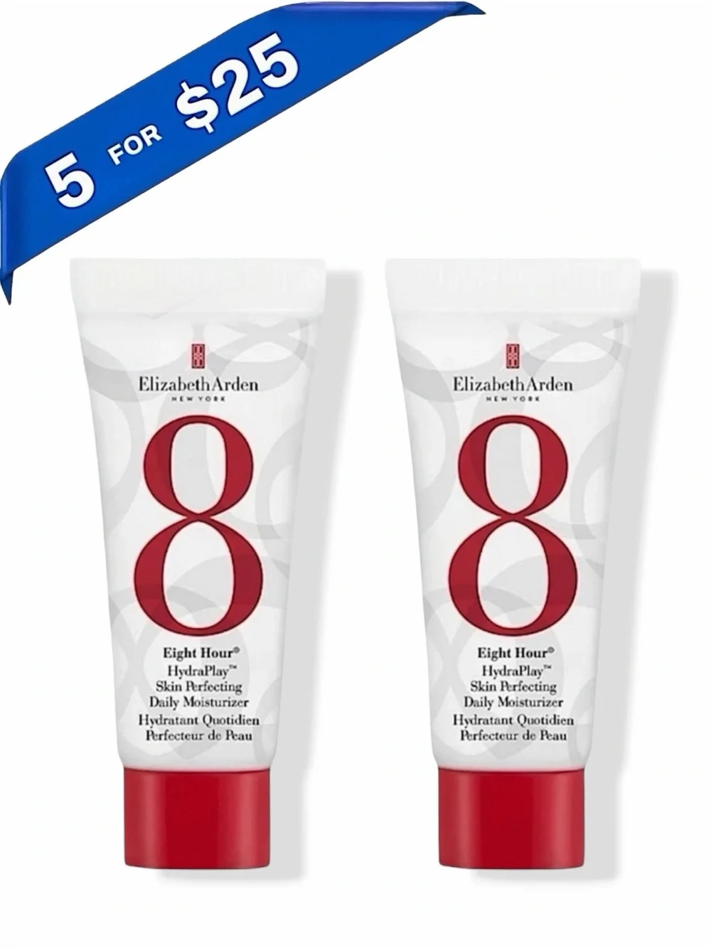 Eight Hour HydraPlay Daily Moisturizer Trial Size 5ml 2ct ⚡️